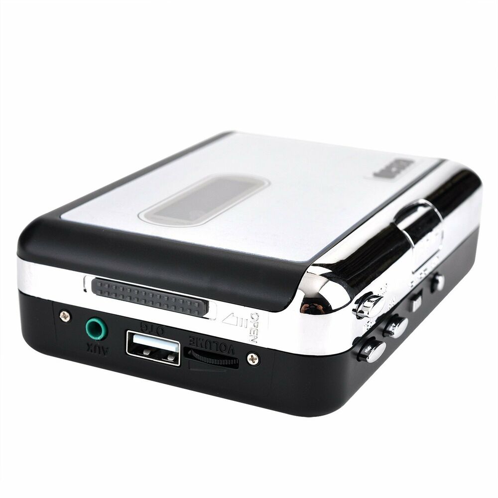 Portable Cassette to MP3 Format Converter Save to USB Flash Drive Music Player