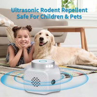 4-in-1 Ultraschall Nagetier Repellent Pest Eichhörnchen Repeller Maus Ratte Abschreckung