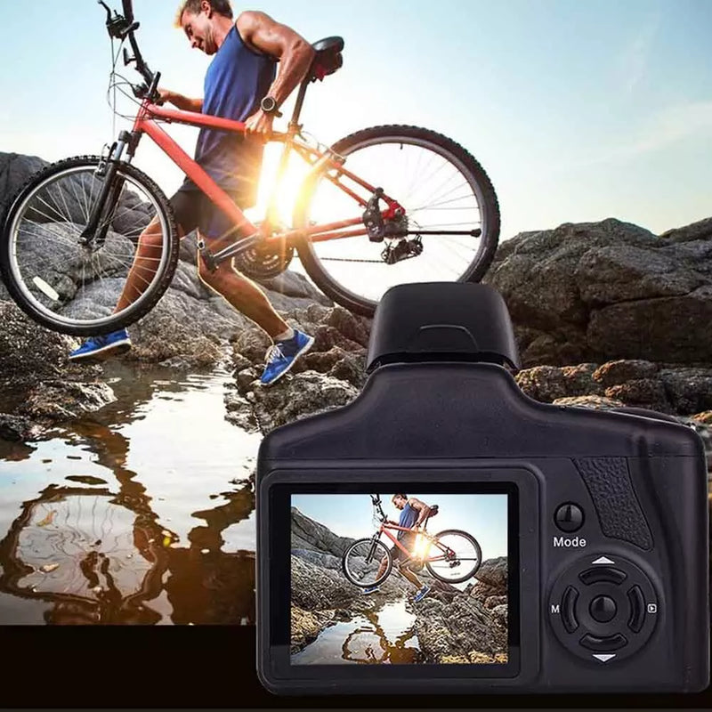 16MP Digital Camera with 16X Zoom & Anti-Shake – 1080P HD, 3.0 Inch LCD Screen, Built-in Mic