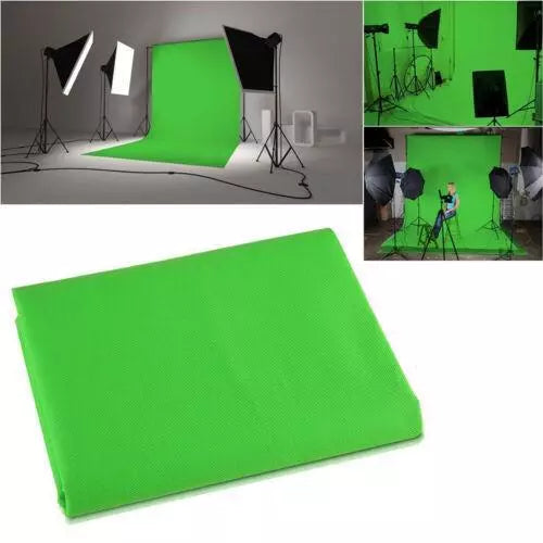 10FT Adjustable Photography Backdrop Stand Kit with 3 Backdrops