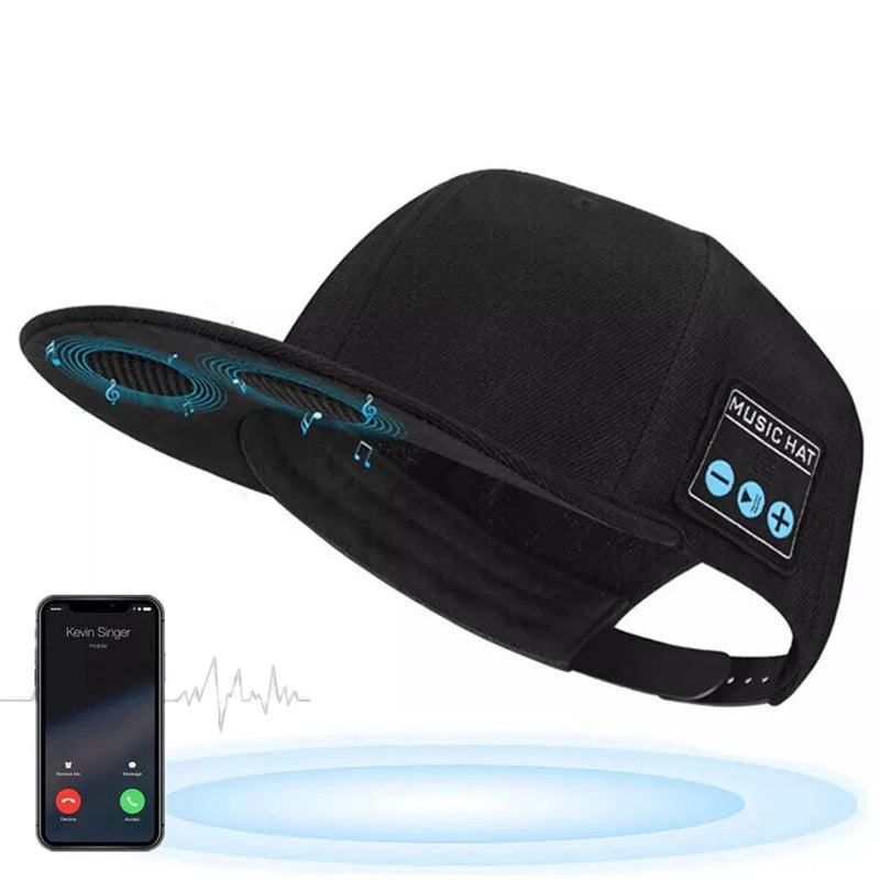 Bluetooth Speaker Baseball Cap – Wireless, Waterproof, and Stylish