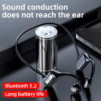 Bluetooth 5.2 Bone Conduction Open-Ear Headset – Wireless Outdoor Sport Headphones