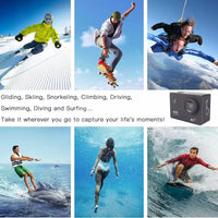 4K Waterproof Action Camera SJ9000 WiFi Sports Camcorder with Remote