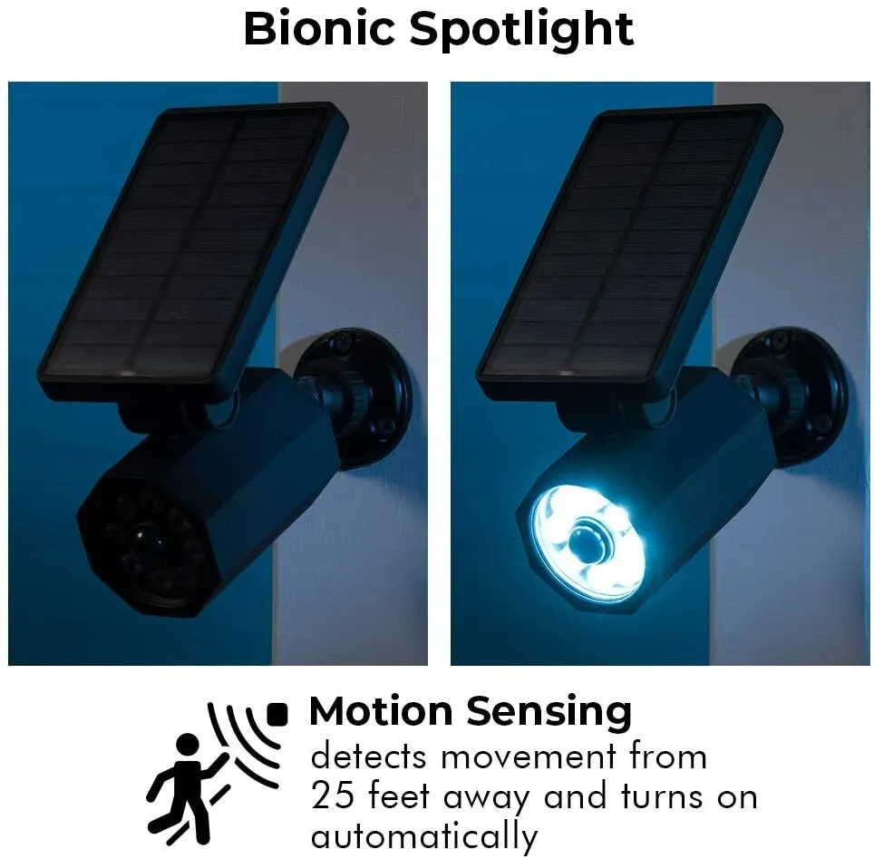 Solar Outdoor Motion Sensor Light Spotlight