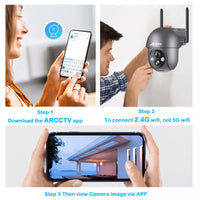 Wireless Solar-Powered Security Camera