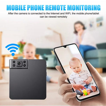 Smart Mini Wireless WiFi Kamera Heimsicherheit 1080P HD Nachtkamera