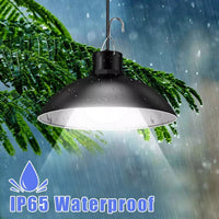 Solar Powered Double Head LED Pendant Light