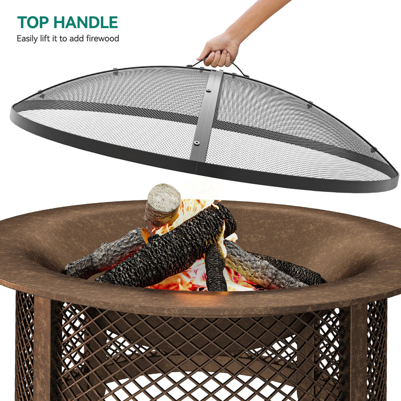 Heavy Duty Durable Wood Burning Fire Pit