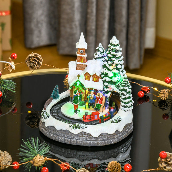 LED Pre Lit Christmas Vacation Village House