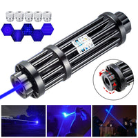 Burning Blue High-Power Tactical Laser Torch | Military Grade Flashlight