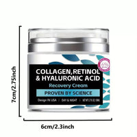 Retinol Cream for Face with Collagen and Hyaluronic acid