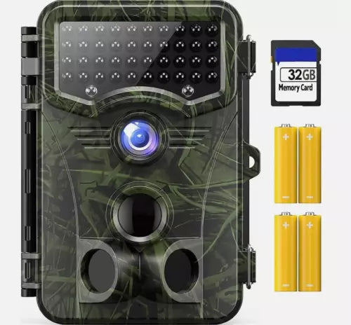 Ultra HD 4K Trail Camera with Night Vision and Motion Detection