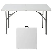 4 FT Portable Folding Table for Party Dining