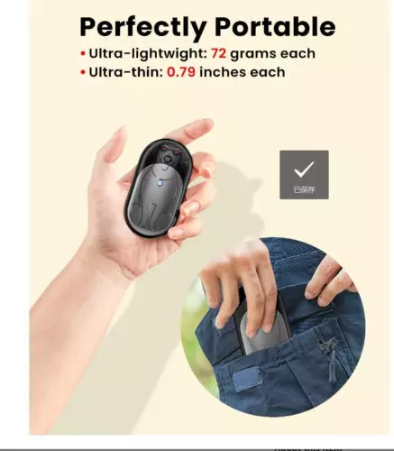 Portable Rechargeable Hand Warmers for Instant Warmth