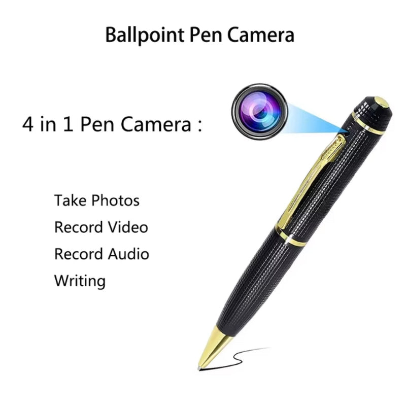 Mini Camera Pen - Portable Digital Voice & Video Recorder