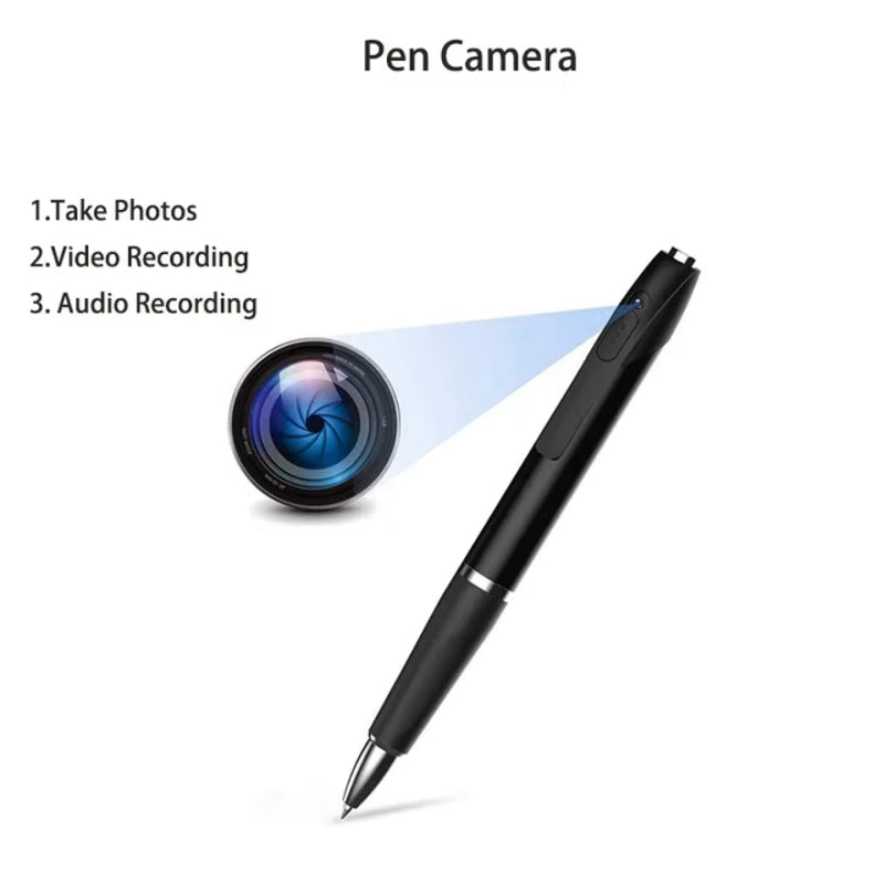 Mini Camera Pen - Portable Digital Voice & Video Recorder