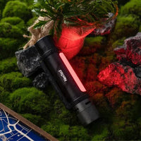 6-in-1 Thunder Flashlight Magnetic Task Red Emergency