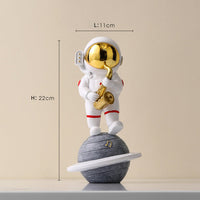 Astronaut Jazz Band Decor