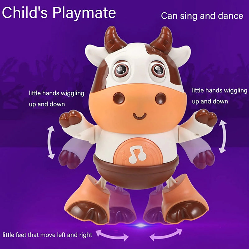 Dancing Baby Cow Toy