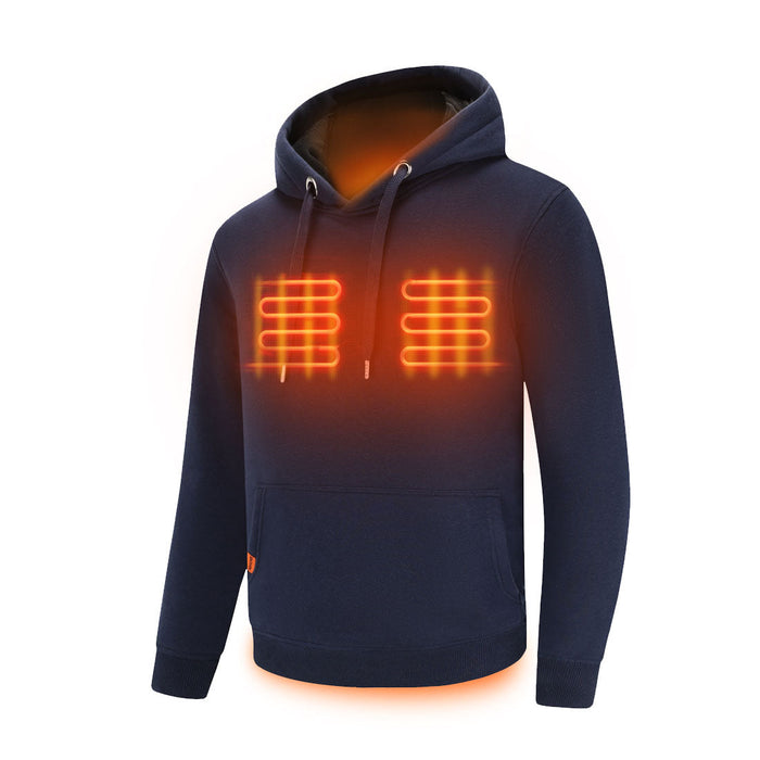 Heated Pullover for Men and Women With Battery