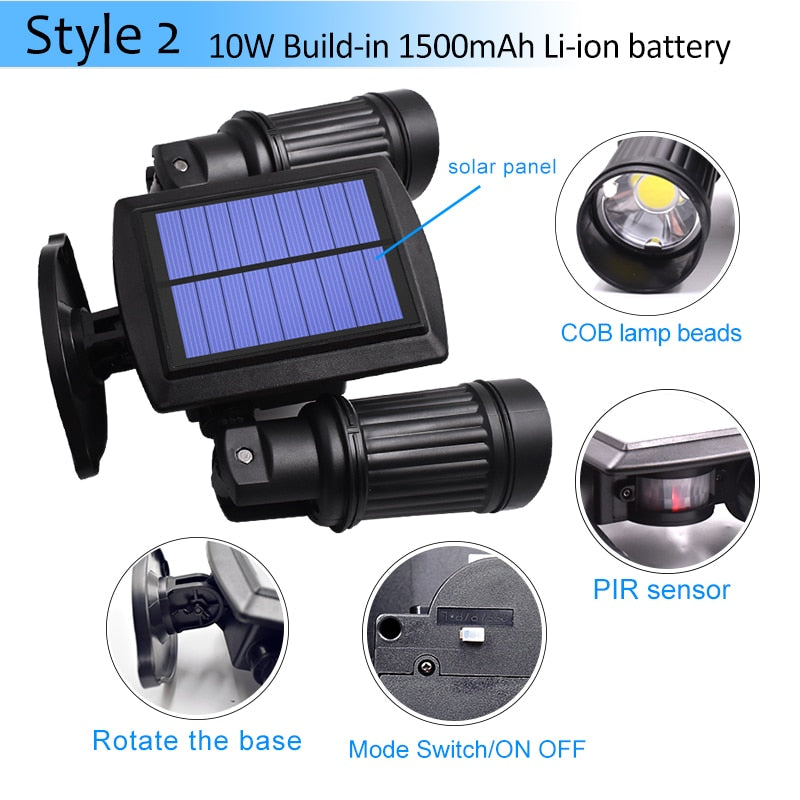 Ultra Bright Outdoors Motion Sensor Solar LED Lights