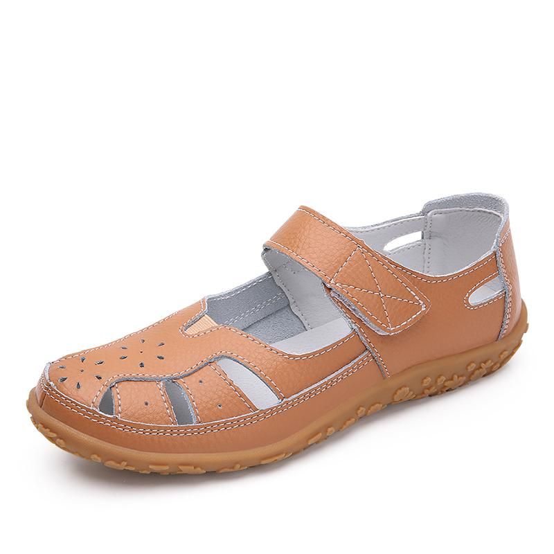 Lässige geflochtene Sandalen „Nina Split“