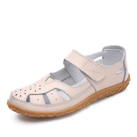 Lässige geflochtene Sandalen „Nina Split“