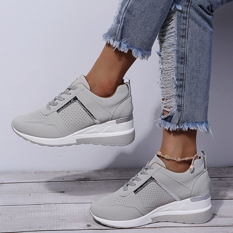 Dana Orthopädische Schnür-Keilsneaker für Damen