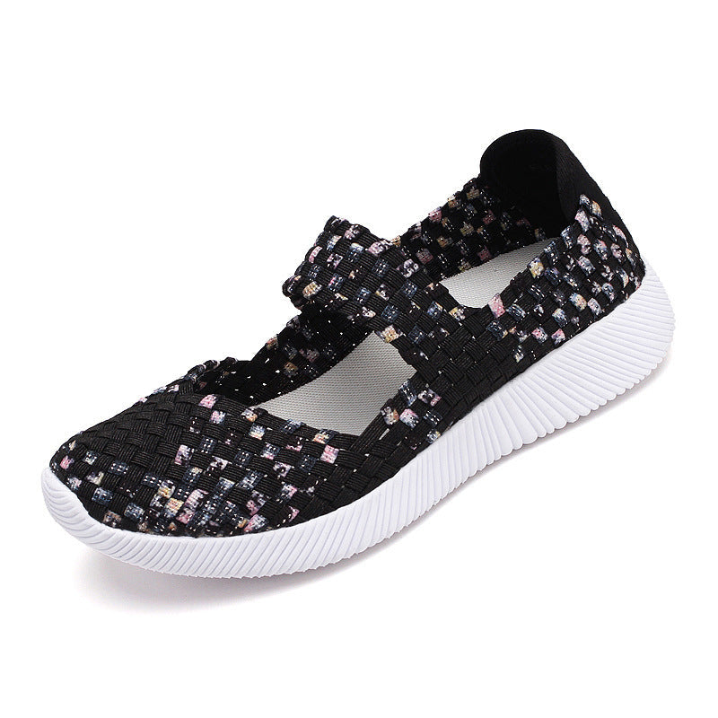 Flavia Breathable Patterned Comfortable Fashion Sneakers