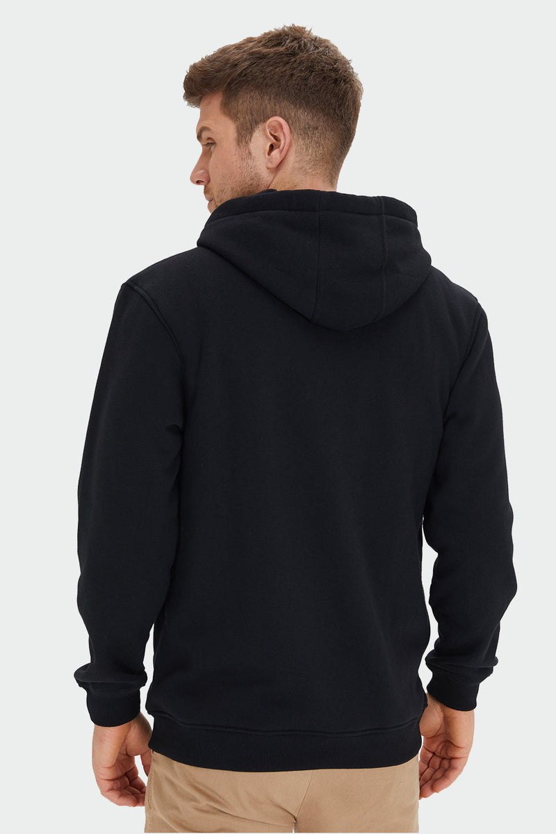 Beheizter Hoodie mit durchgehendem Reißverschluss für Männer und Frauen | Beheiztes Kapuzensweatshirt mit Reißverschluss