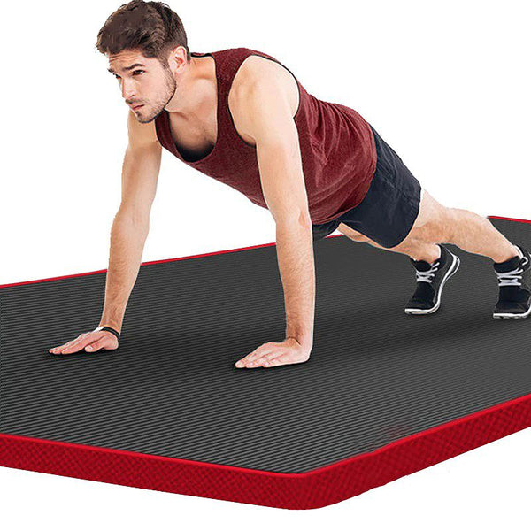 Yoga Exercise Mat | Thick Non-Slip Gym Pilates Fitness Mat