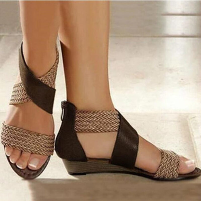 Tabitha Hemp Wedge Sandals