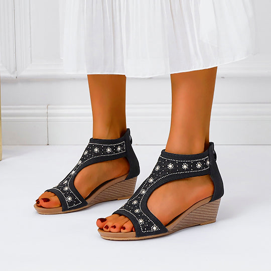 Lucilla Orthopädische Sandalen mit offenen Zehen für Damen
