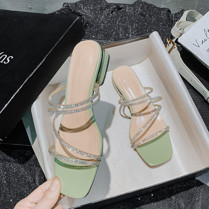 Junia Luxury Rhinestone Women's Sandals