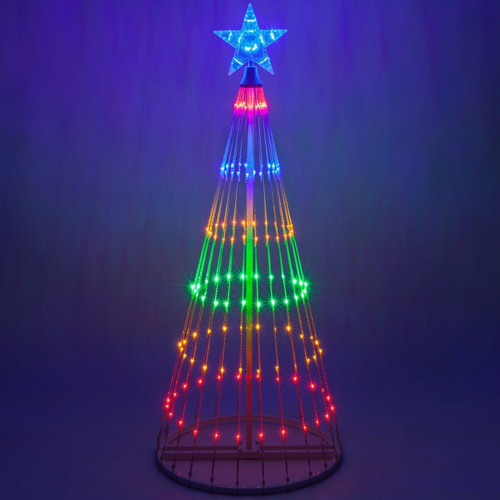 Led Animated Outdoor Multicolor Christmas Tree Light Show