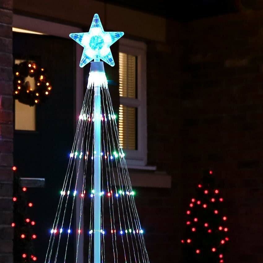 Led Animated Outdoor Multicolor Christmas Tree Light Show