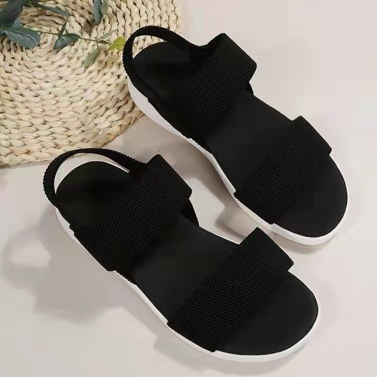 Ingrid Comfortable Elastic Band Sandals