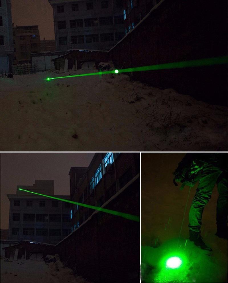 Grüner Laserpointer in Militärqualität