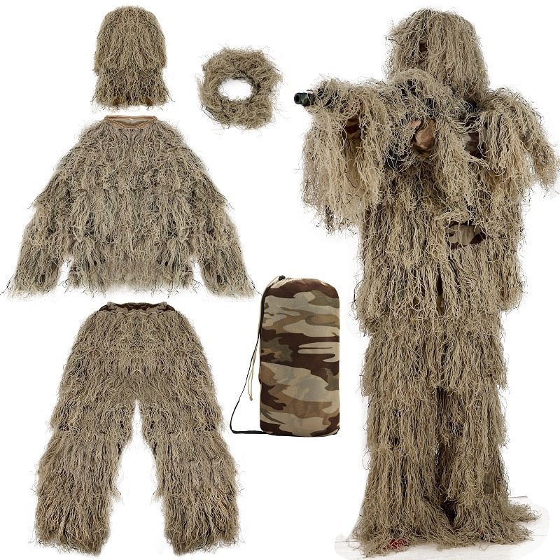 3D Hunting Ghillie Suit Sniper | Camouflage Hunting Apparel