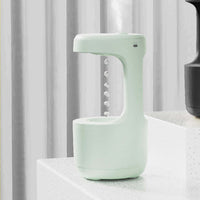 Anti-Gravity Aroma Diffuser Humidifier with Clock for Bedroom