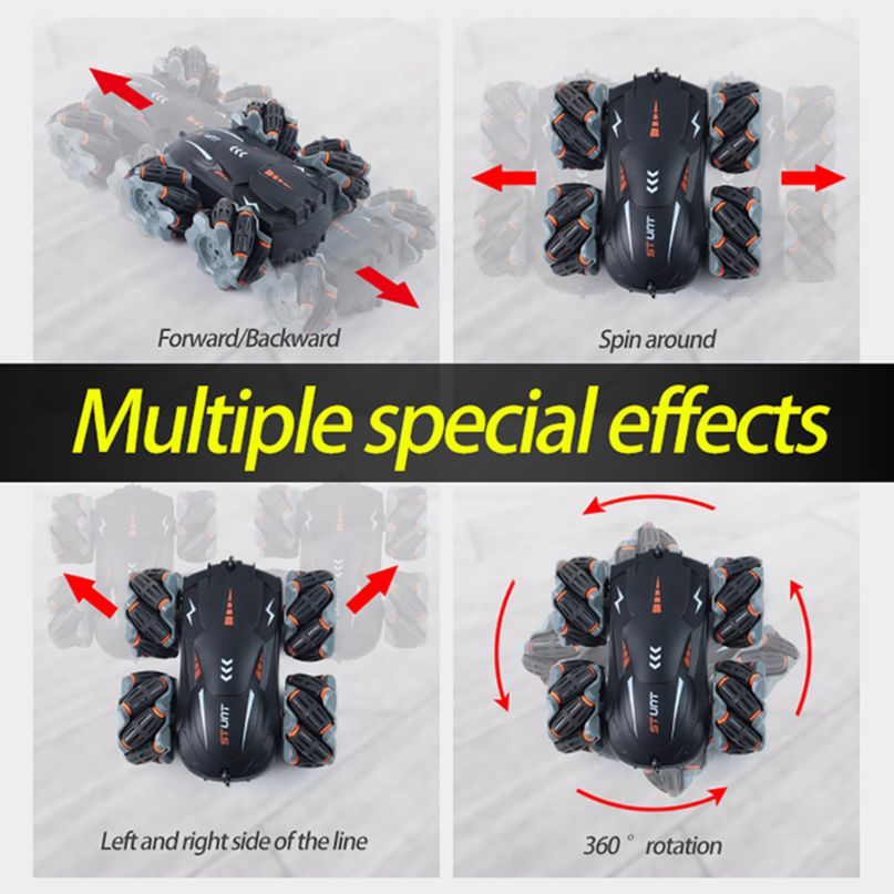 4WD RC-Stuntauto | 360 Grad drehbares RC-Stuntauto
