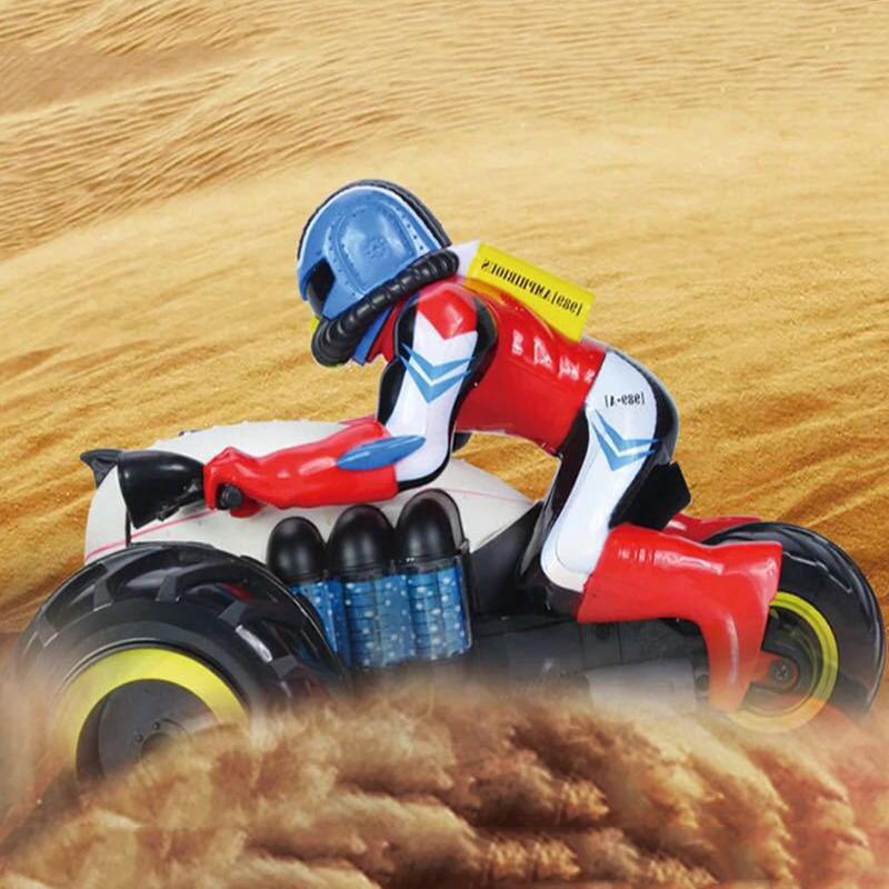 2,4 GHz RC Auto Dirt Bike Amphibien Motorrad Stunt Racing Fahrzeug Modell Für Kinder Geschenk