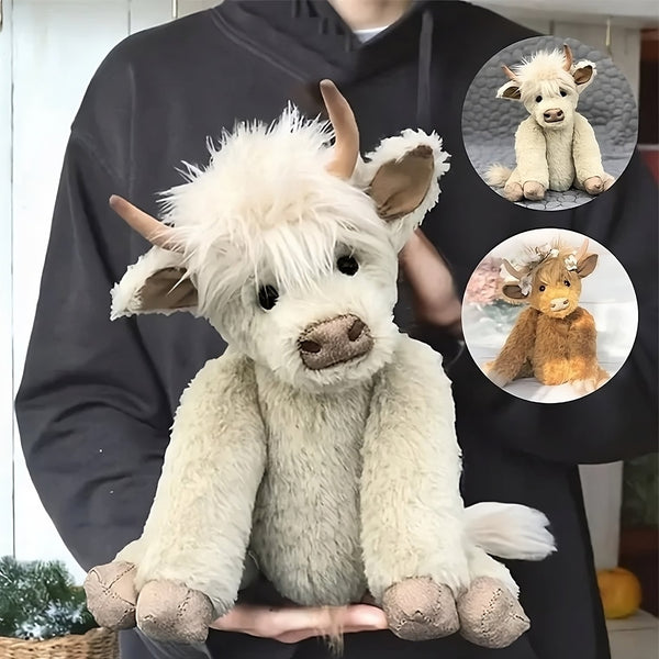 Handmade Highland Cattle Toy