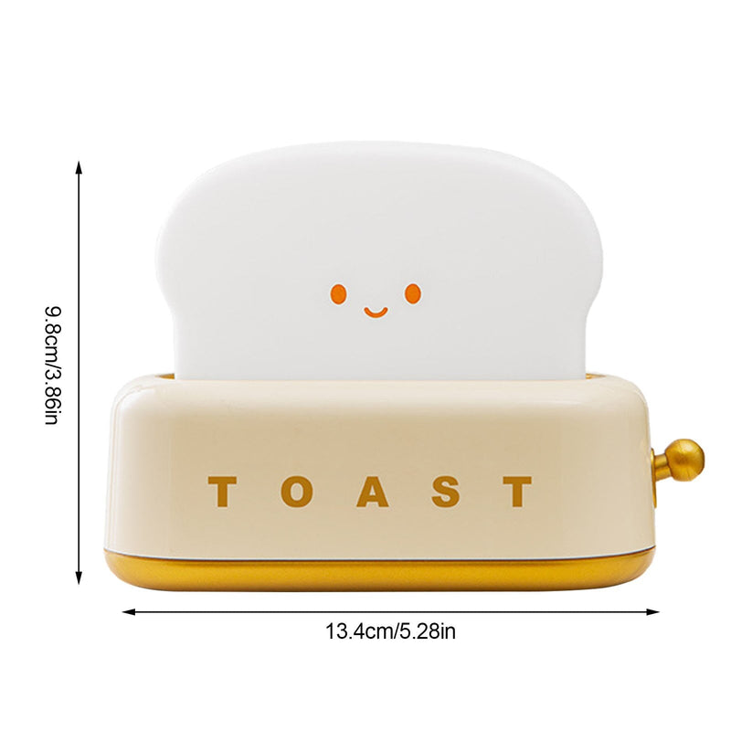 Brot Toast Nachtlicht