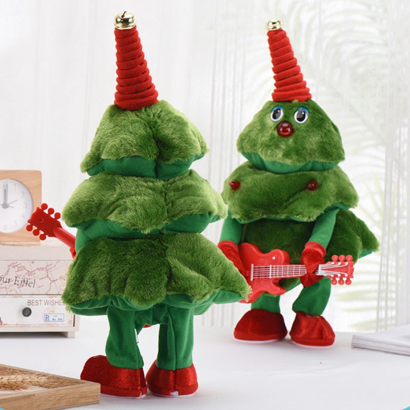 Tanzender und singender Weihnachtsbaum