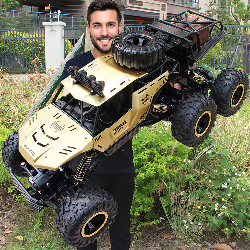 6-Rad RC Monster Truck mit Doppelmotoren