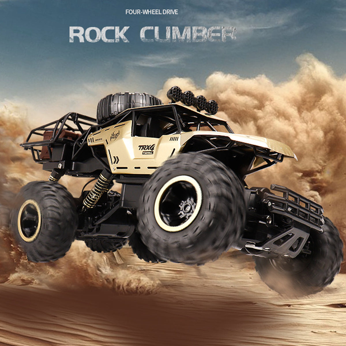 6-Rad RC Monster Truck mit Doppelmotoren