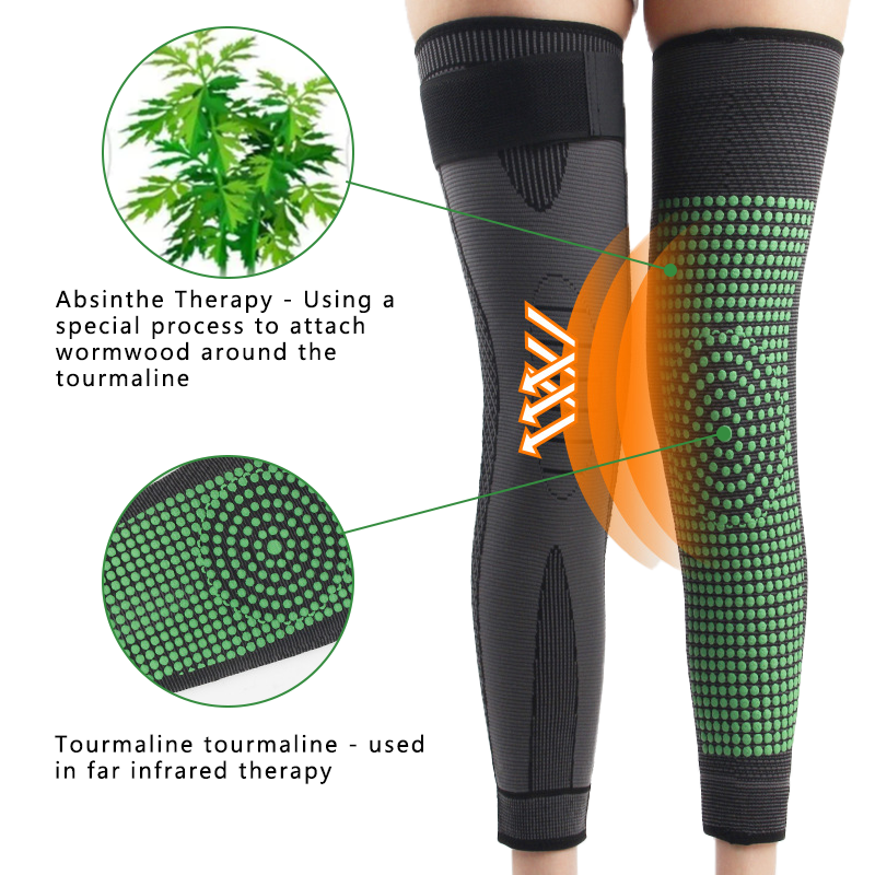 Tourmaline Acupressure Self-Heating Shaping Knee Sleeves