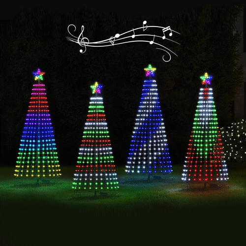 Led Animated Outdoor Multicolor Christmas Tree Light Show