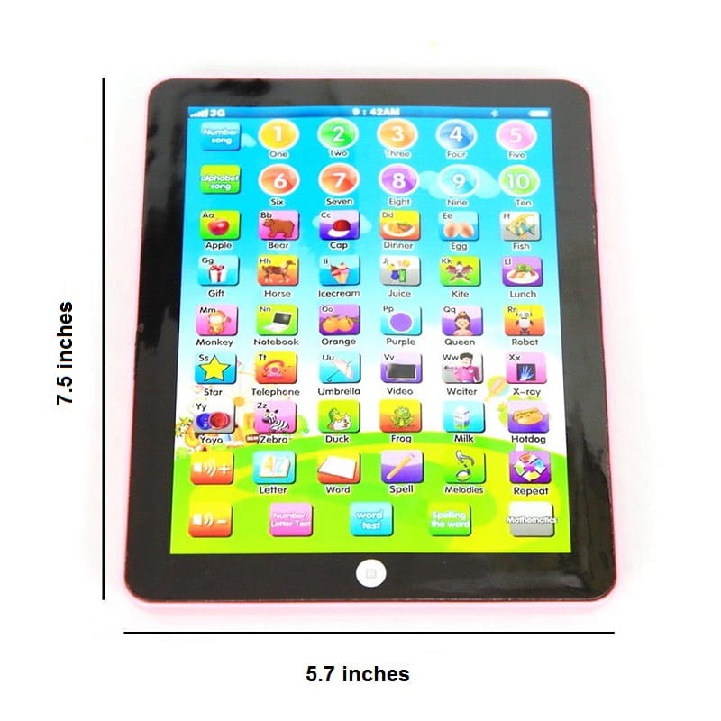 Tablet für Kleinkinder | 7,5-Zoll-Computerpad für pädagogisches Lernen